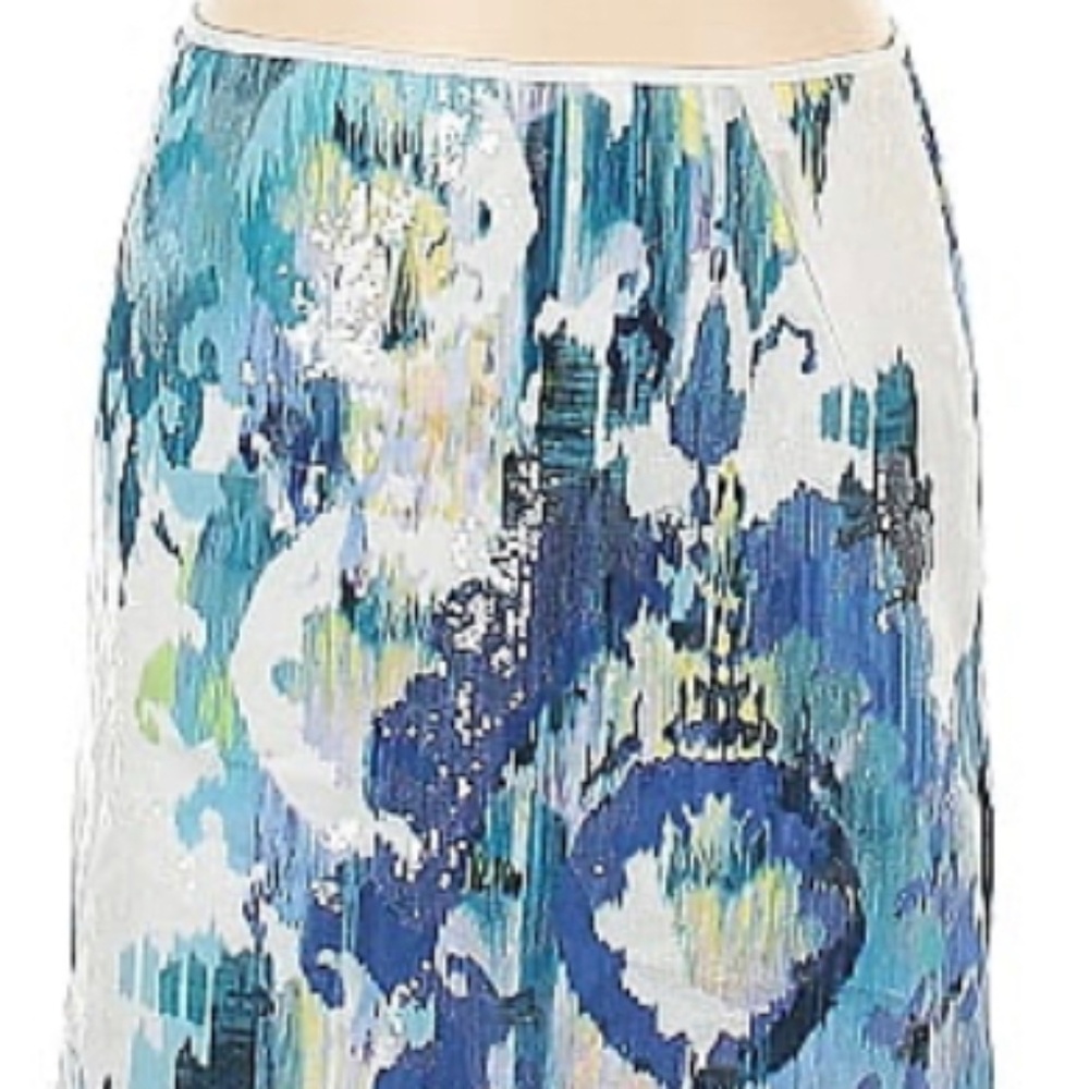 Elie Tahari Sequin Print Skirt| Size: 10 | New with Tags